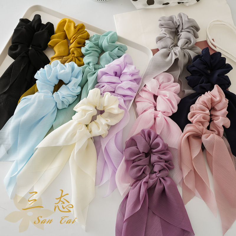 Travel Accessories For Girls - 1pc moda 25cm chiffon fita longa