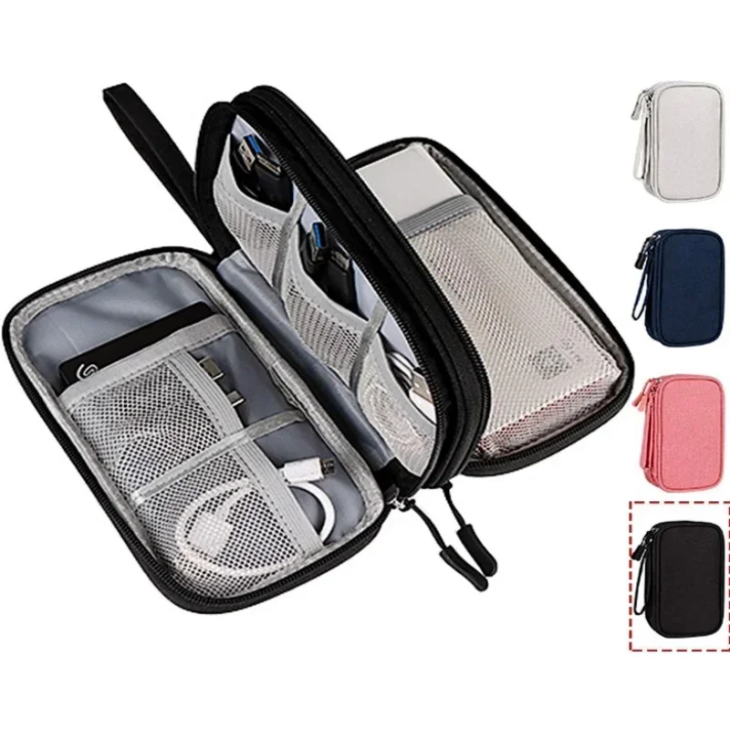 Travel Accessories Set - Bolsa de Viagem para Cabos, Estojo