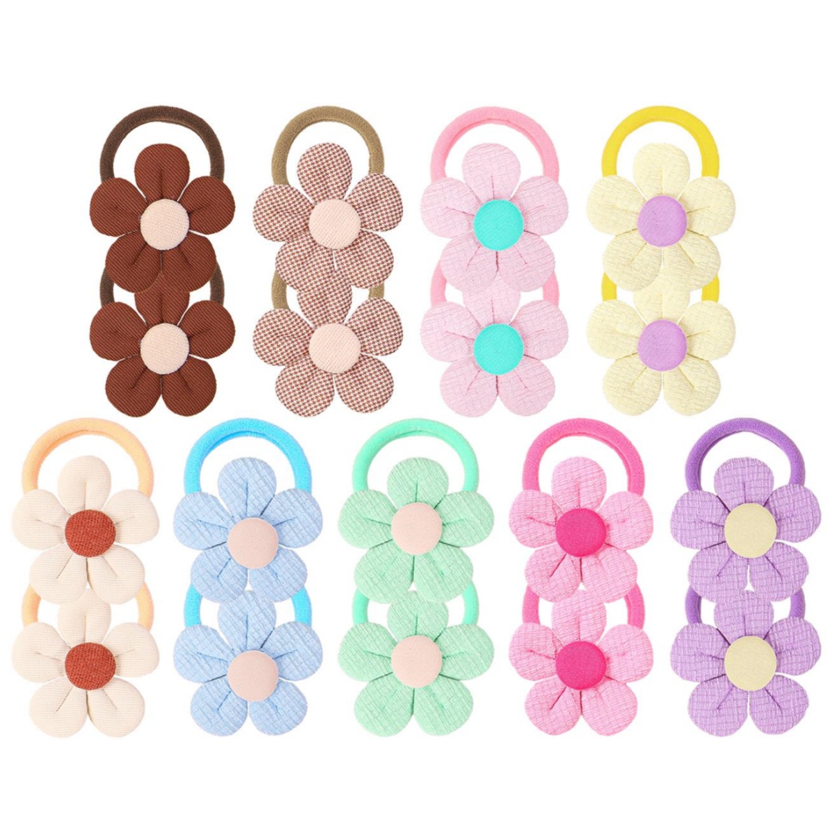 Travel Accessories For Girls - 18 pçs girassol laços de cabelo