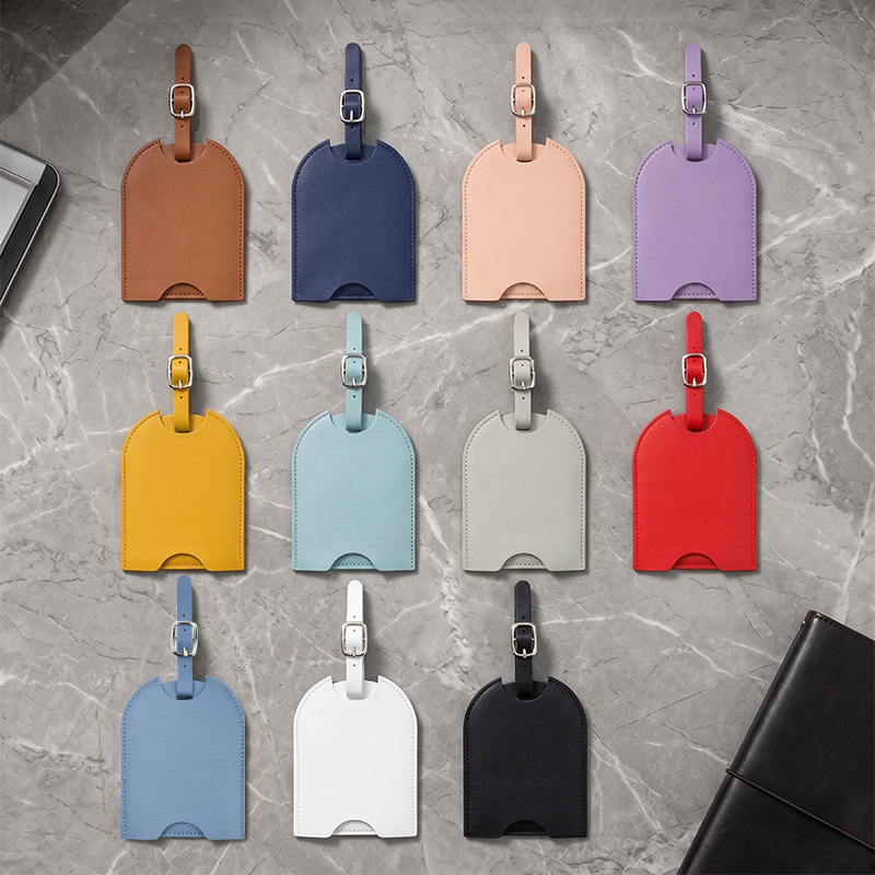 Luggage Tag Leather - Etiqueta de Bagagem para Mulheres, Identificador