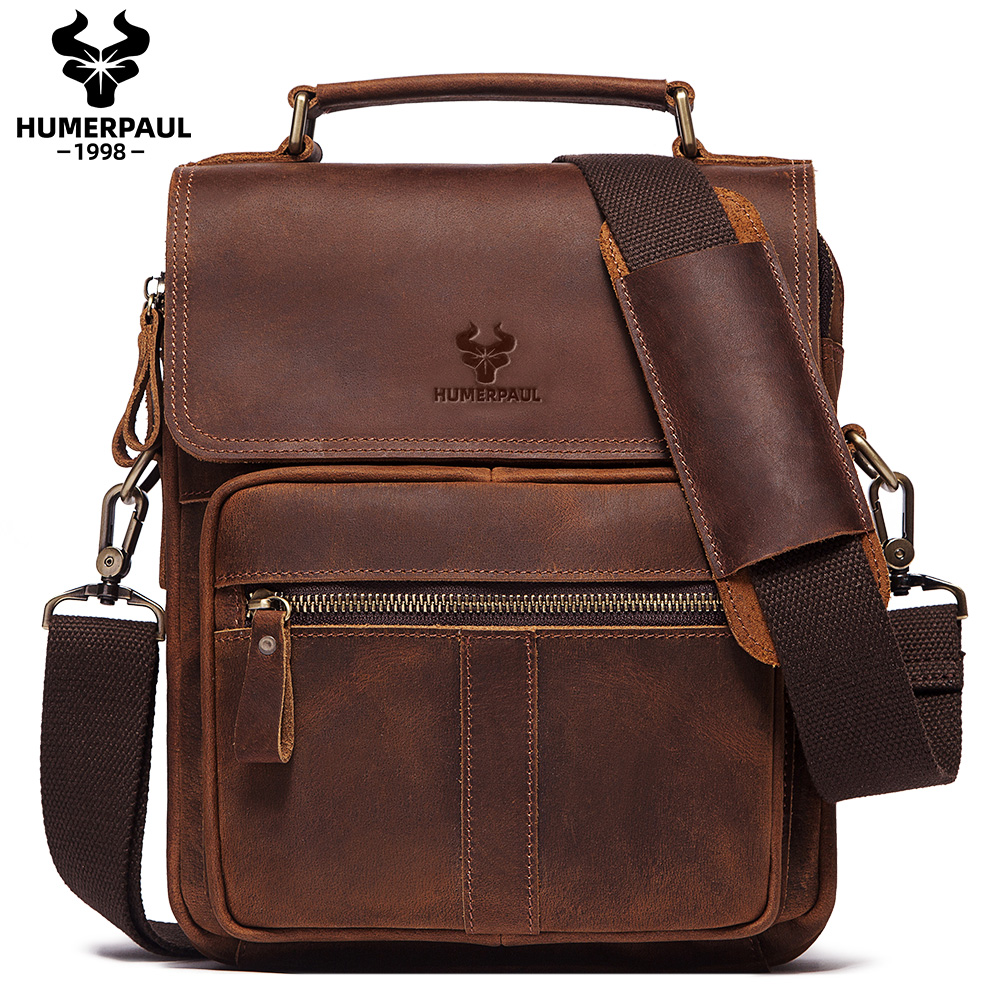 Travel Accessories Luxury - Humerpaul bolsa de ombro masculina de