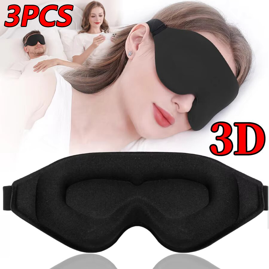 Travel Accessories Eye Mask - Máscara de Olhos 3D em Espuma
