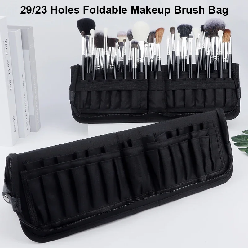 Travel Accessories Set - Bolsa dobrável para pincéis de maquiagem,
