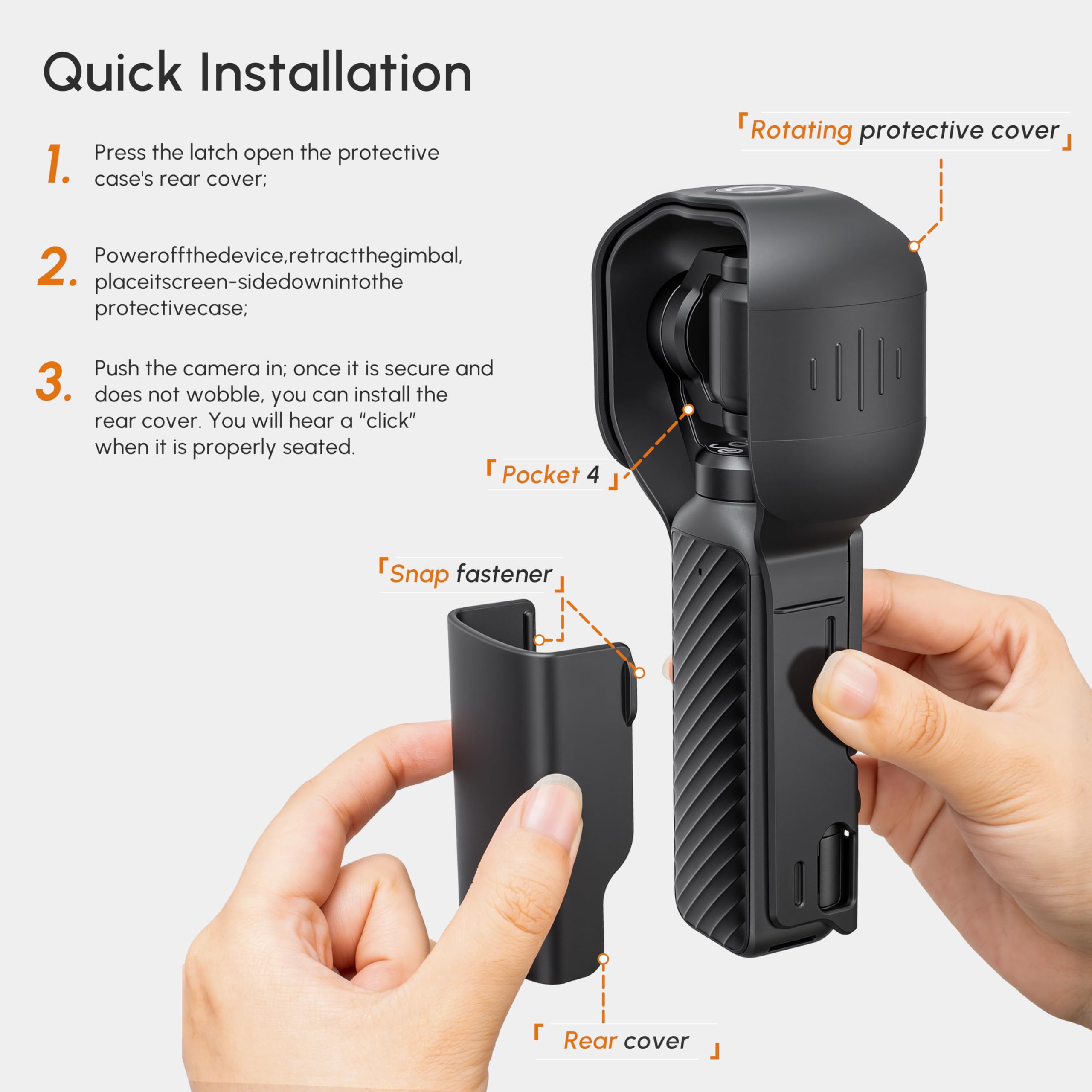 Capa Protetora para DJI OSMO P - Travel Vlog Accessories avaliação e preço