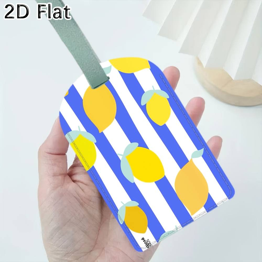 Etiqueta de Bagagem com Padrão - Luggage Tag Leather avaliação e preço