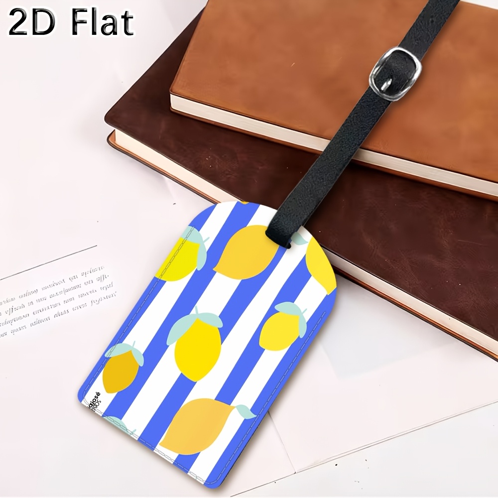 Etiqueta de Bagagem com Padrão - Luggage Tag Leather avaliação e preço