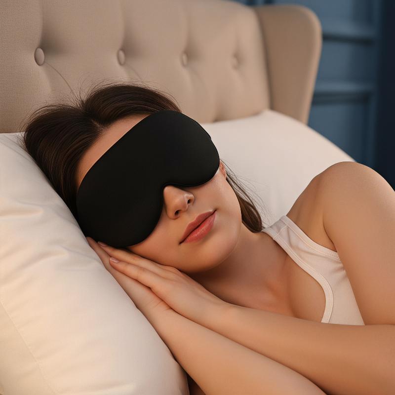 Máscara de Olhos 3D Macia e Re - Travel Accessories Eye Mask avaliação e preço
