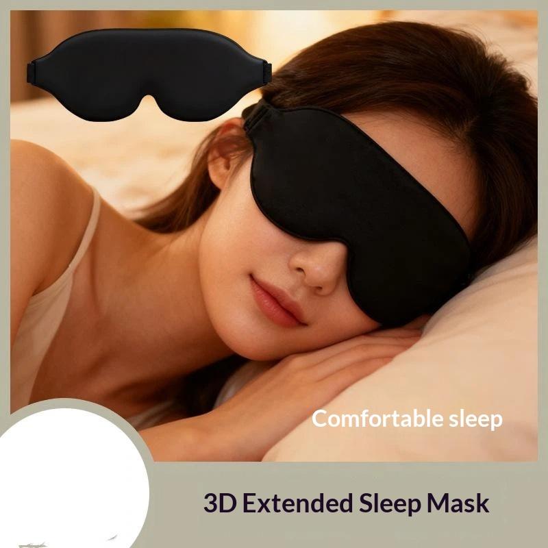 Máscara de Olhos 3D Macia e Re - Travel Accessories Eye Mask avaliação e preço