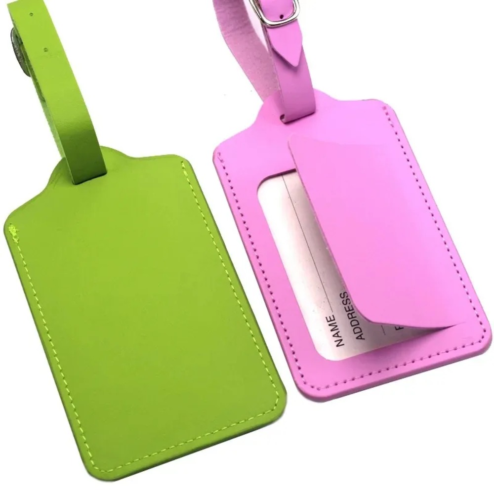 Etiqueta de Identificação de B - Luggage Tag Leather avaliação e preço