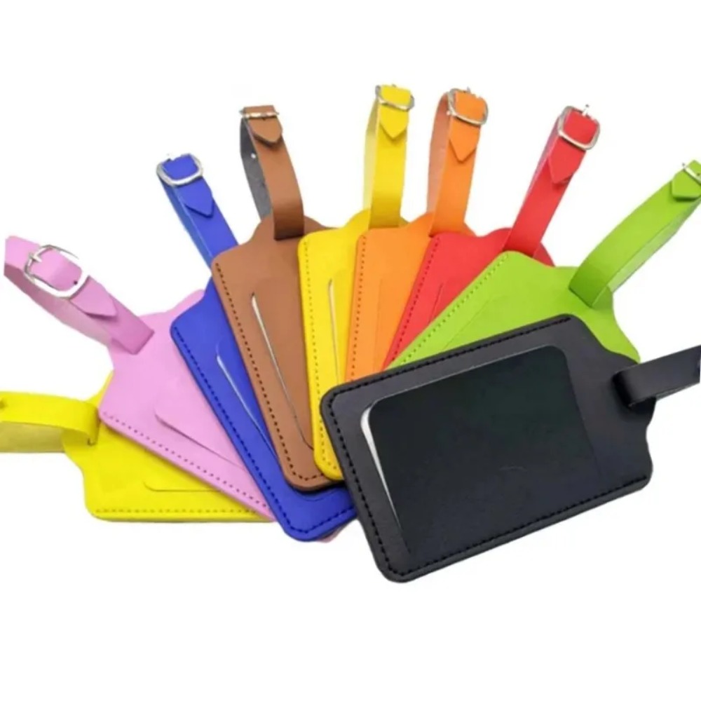 Etiqueta de Identificação de B - Luggage Tag Leather avaliação e preço
