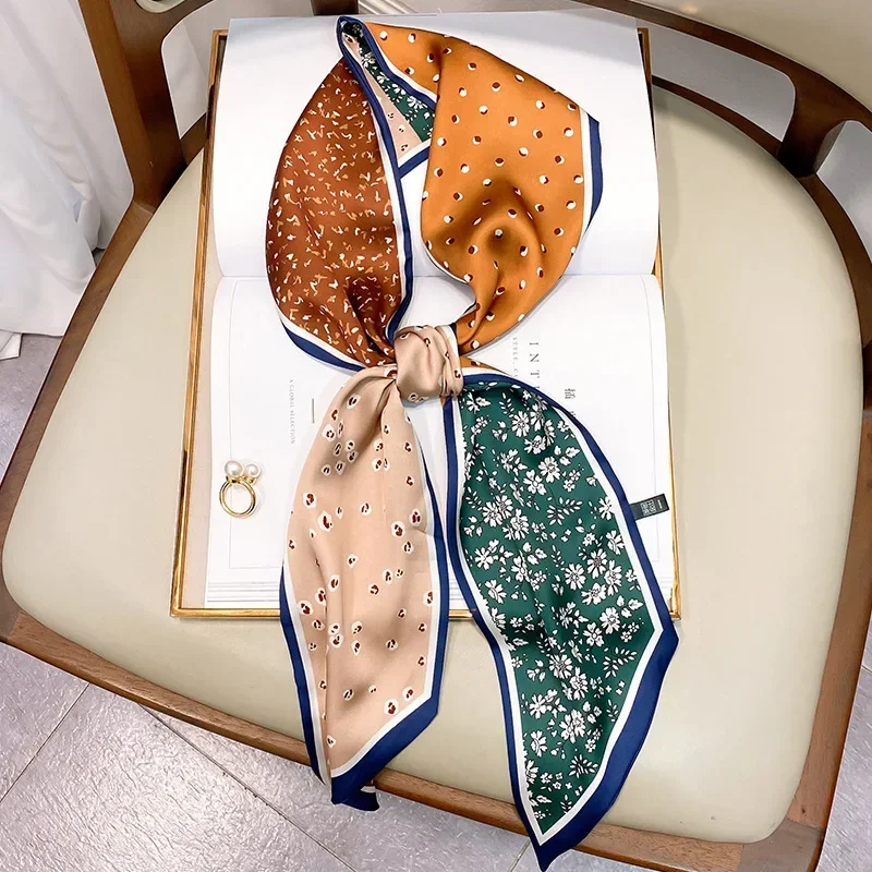 Lenço Estreito Estampado Xadre - Travel Accessories Luxury avaliação e preço