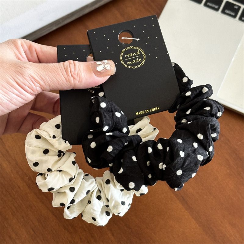 11cm/14cm dot pano scrunchies  - Travel Accessories For Girls avaliação e preço