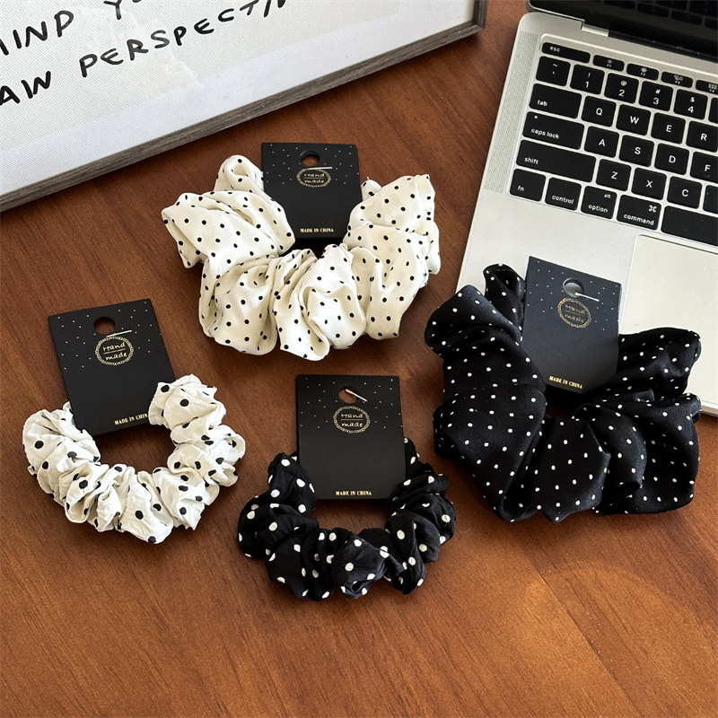 11cm/14cm dot pano scrunchies  - Travel Accessories For Girls avaliação e preço