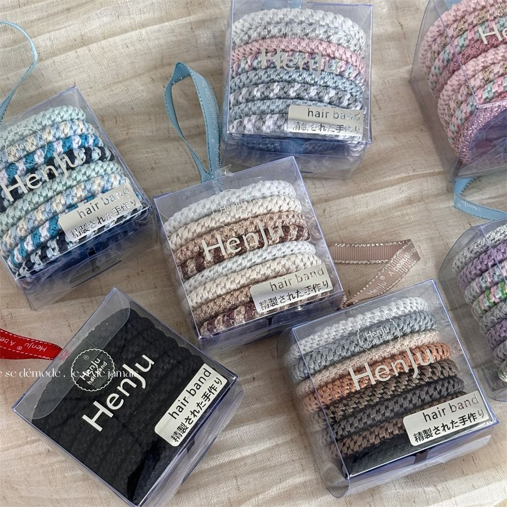 8 pçs/set laço de cabelo básic - Travel Accessories Kmart avaliação e preço