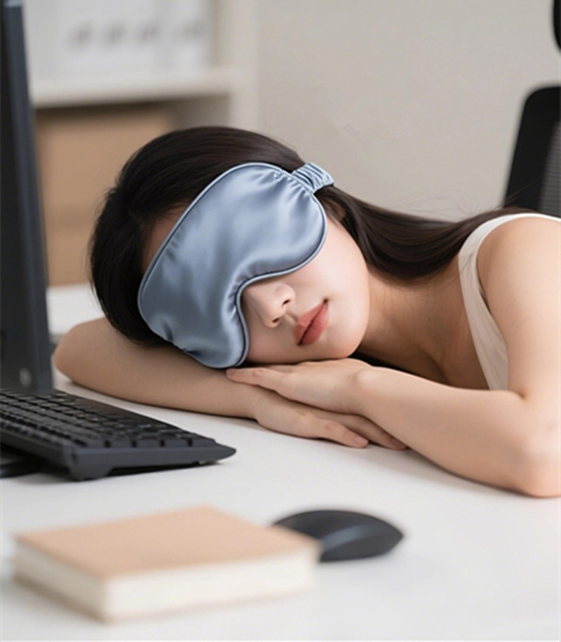 Máscara de Olhos de Seda Dupla - Travel Accessories Eye Mask avaliação e preço