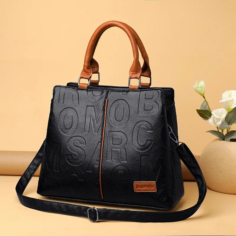 Bolsa de ombro casual de couro - Travel Accessories Luxury avaliação e preço