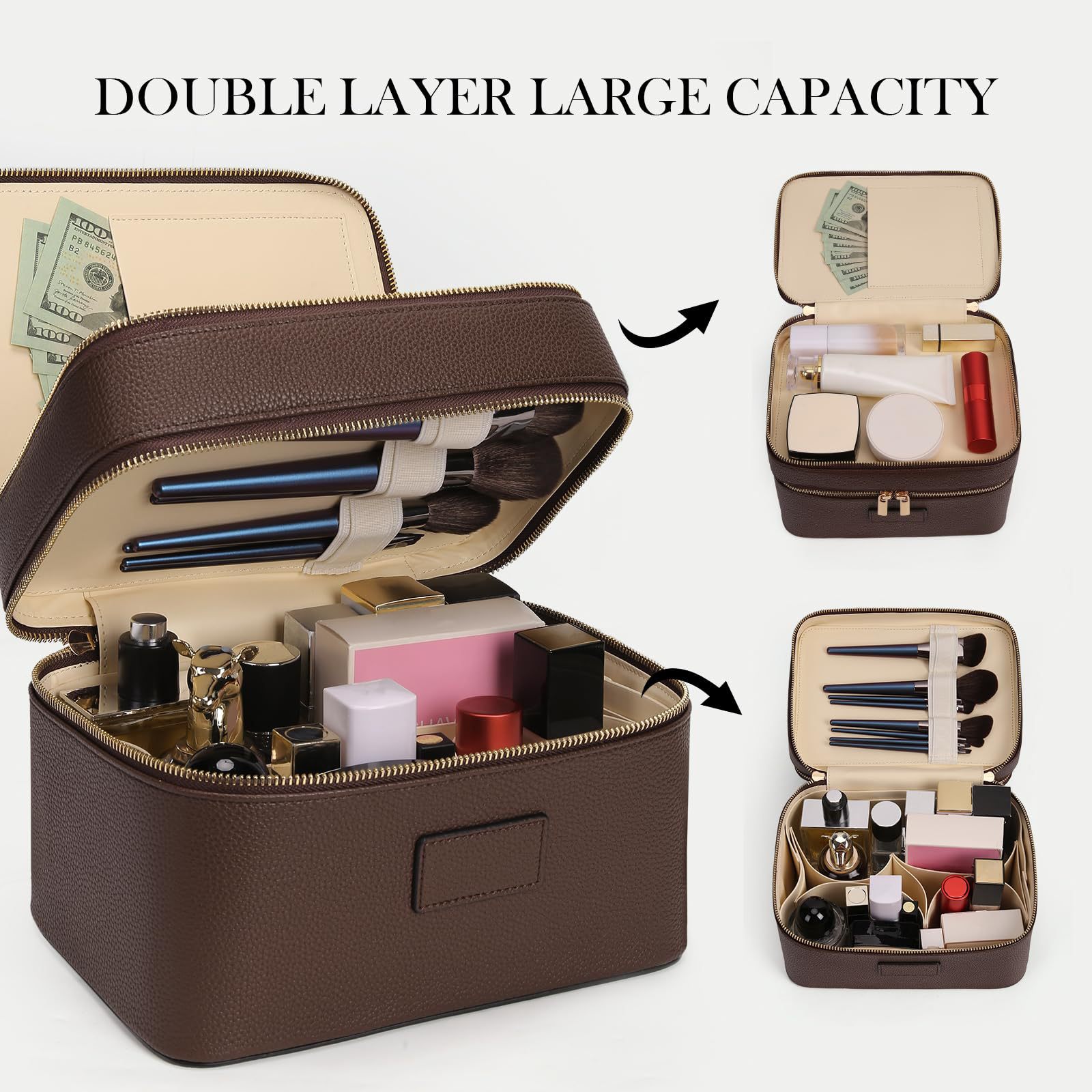 Bolsa de Cosméticos de Luxo de - Travel Accessories Luxury avaliação e preço