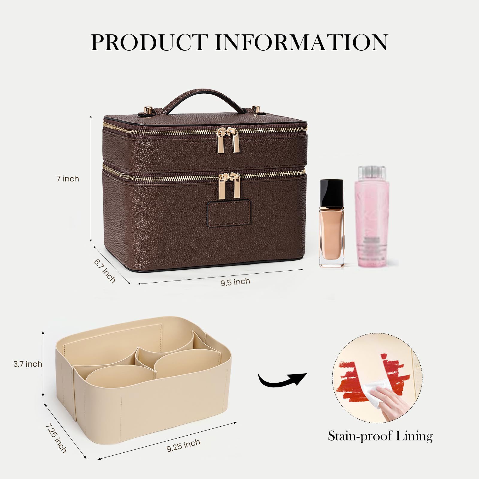 Bolsa de Cosméticos de Luxo de - Travel Accessories Luxury avaliação e preço