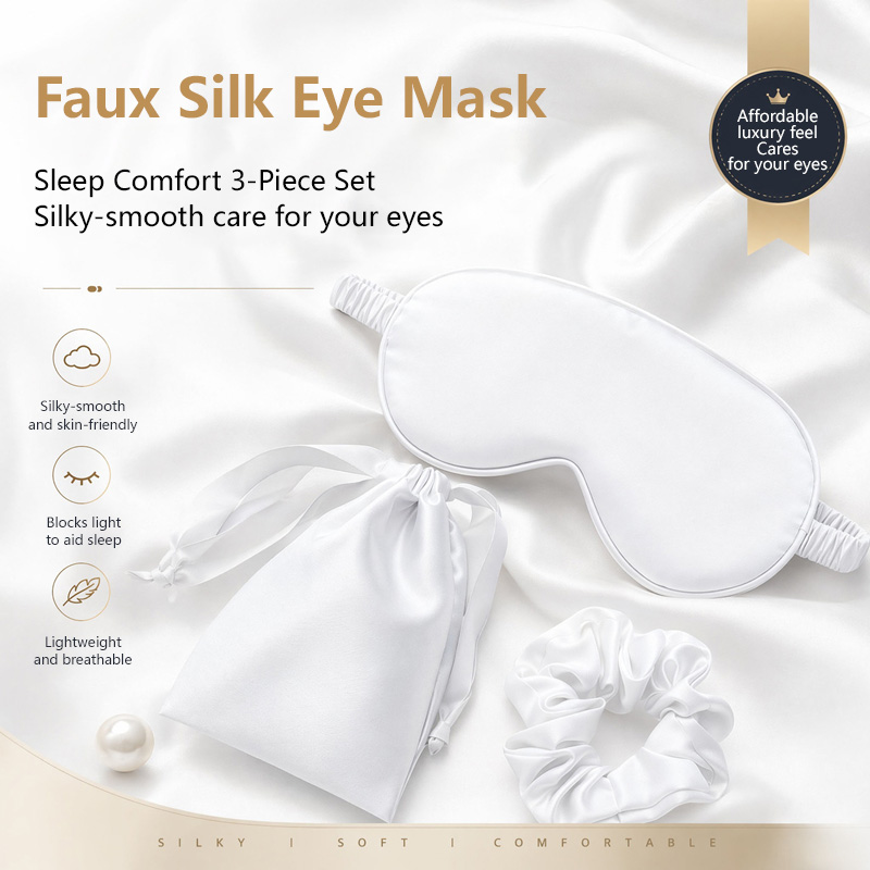 Máscara de Olhos de Seda (3 Pe - Travel Accessories Eye Mask avaliação e preço