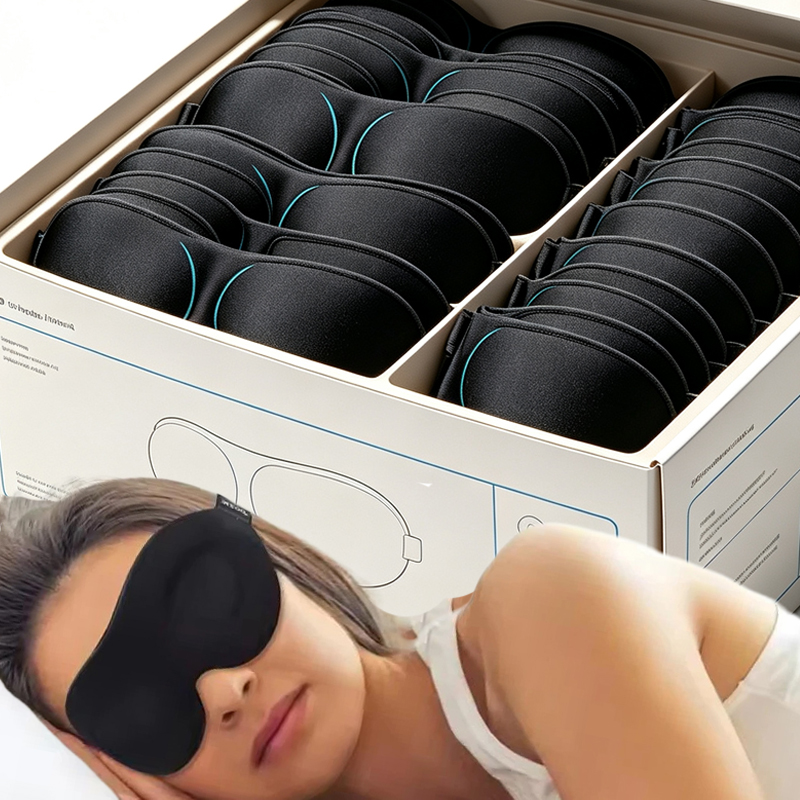 Máscara de Dormir Portátil par - Travel Accessories Eye Mask avaliação e preço