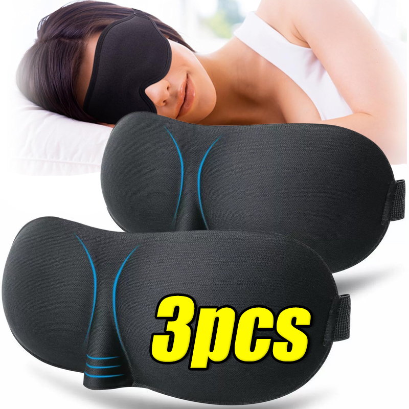 Máscara de Dormir Portátil par - Travel Accessories Eye Mask avaliação e preço