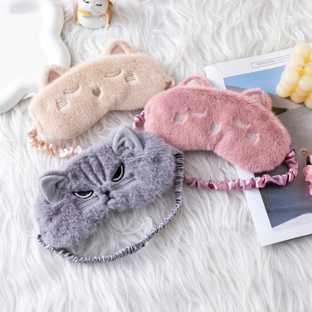 Máscara de Dormir de Pelúcia d - Travel Accessories Eye Mask avaliação e preço