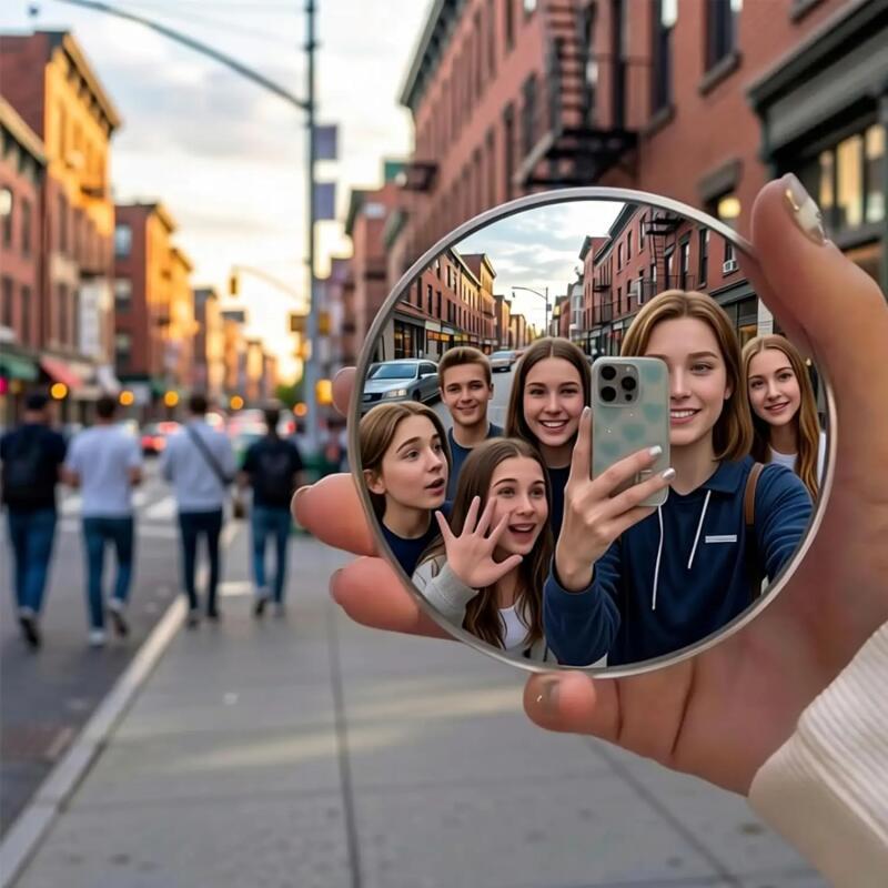 Espelho de Selfie Portátil par - Travel Vlog Accessories avaliação e preço