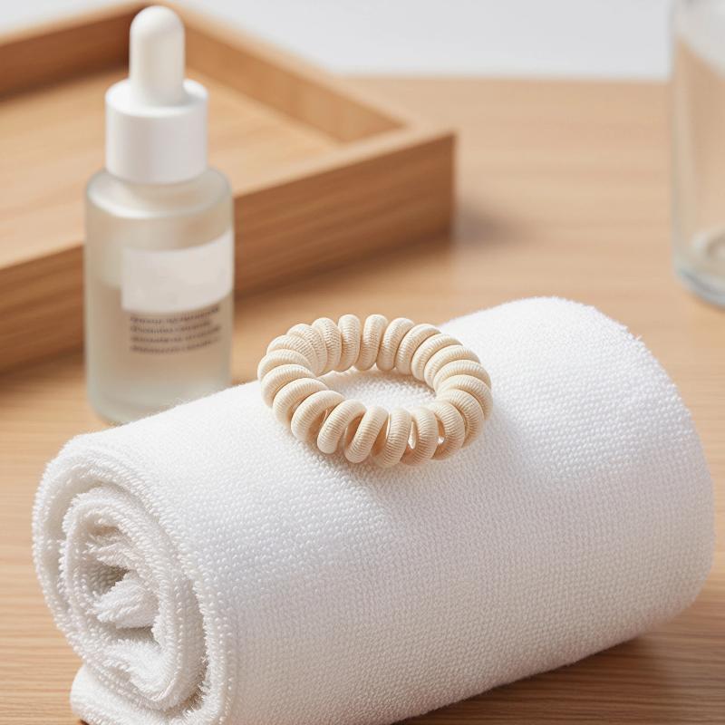 Elásticos de Cabelo em Espiral - Travel Accessories For Girls avaliação e preço