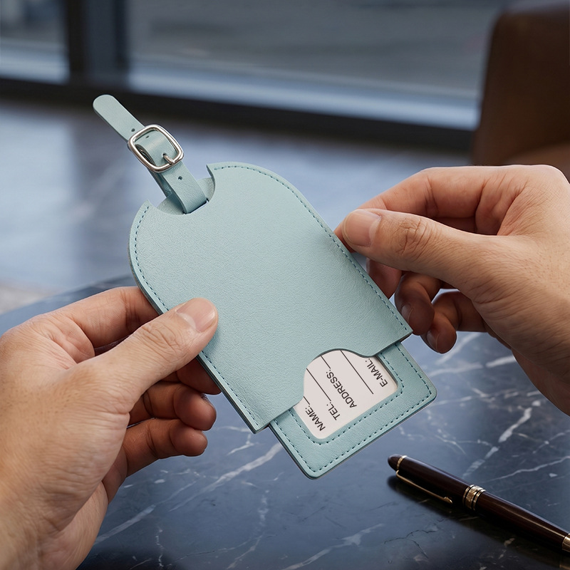 Etiqueta de Bagagem para Mulhe - Luggage Tag Leather avaliação e preço