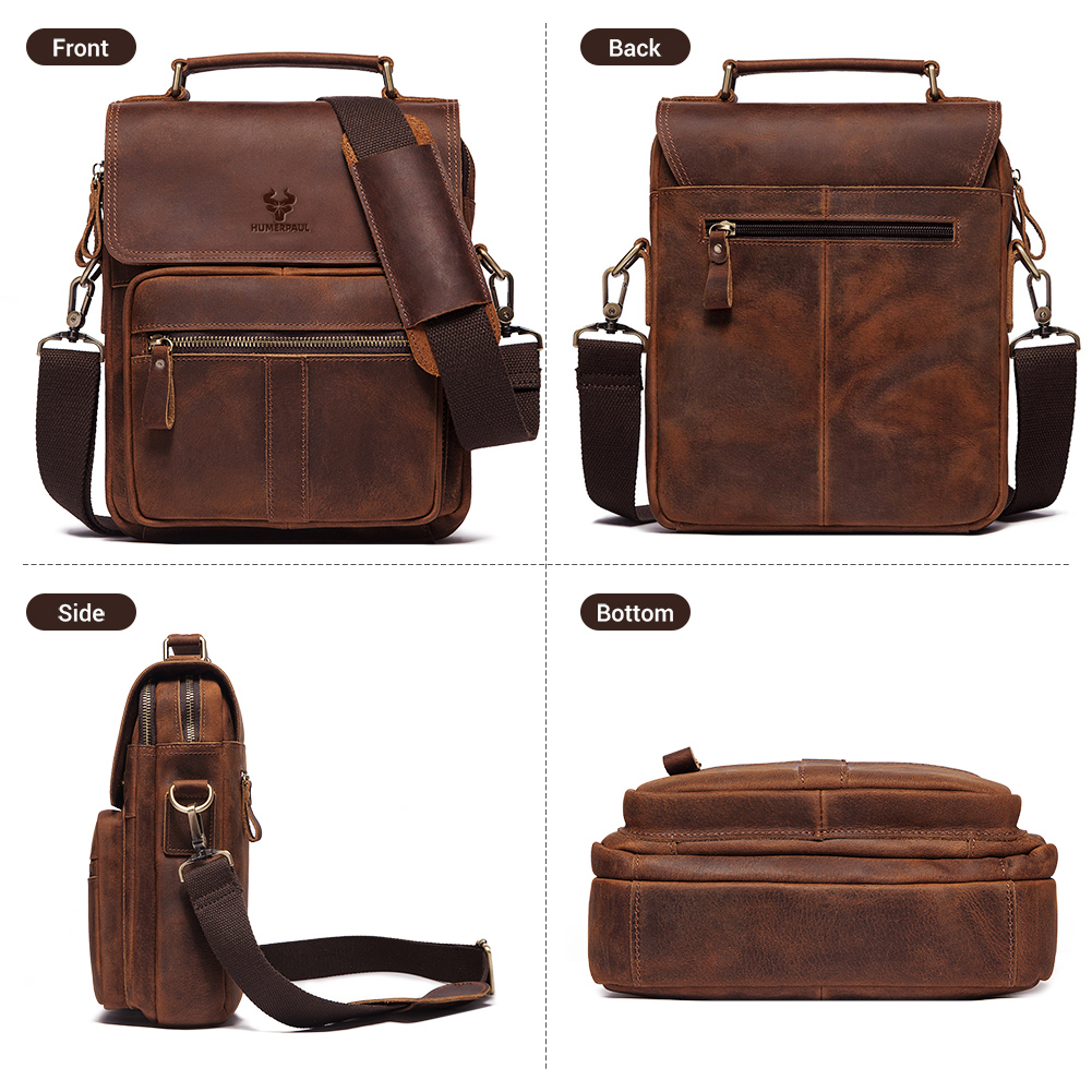 Humerpaul bolsa de ombro mascu - Travel Accessories Luxury avaliação e preço