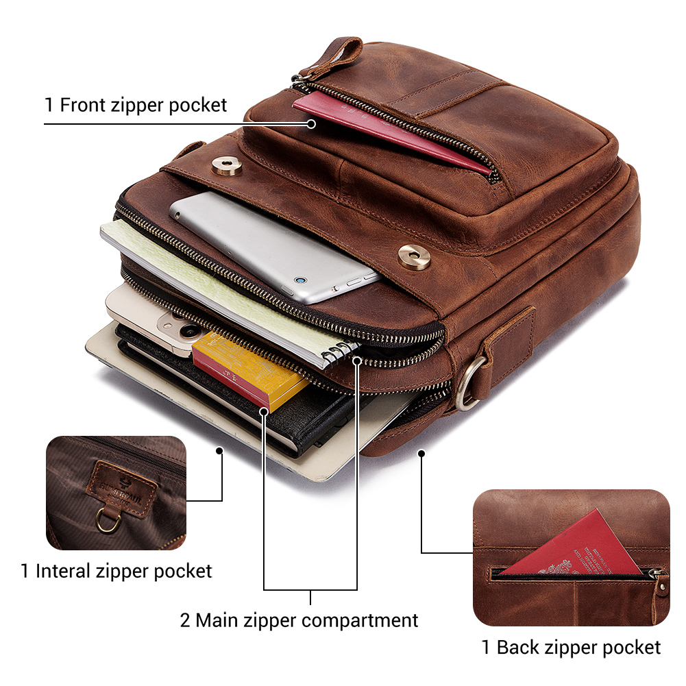 Humerpaul bolsa de ombro mascu - Travel Accessories Luxury avaliação e preço