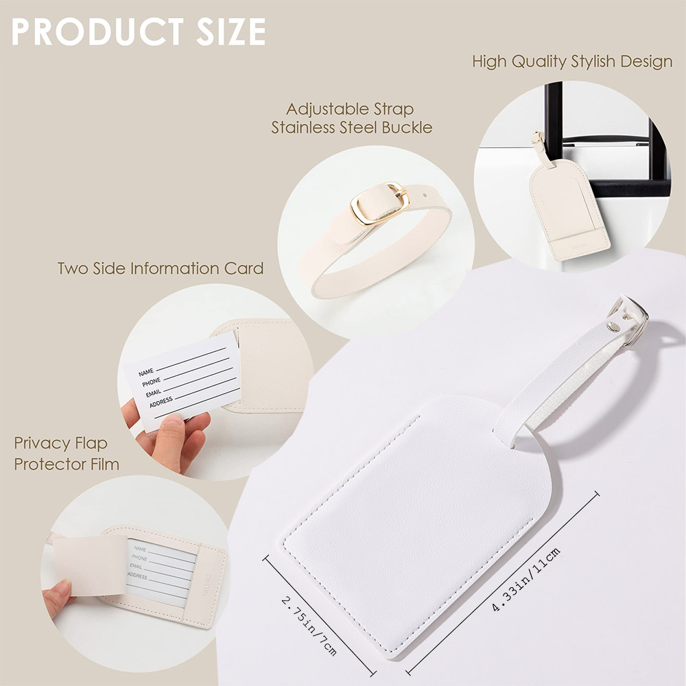 A-Z strass monograma etiqueta  - Luggage Tag Leather avaliação e preço