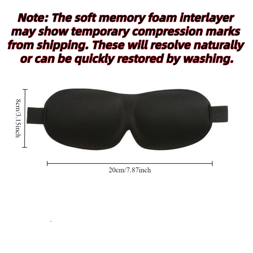 Máscara de Dormir 3D, Protetor - Travel Accessories Eye Mask avaliação e preço