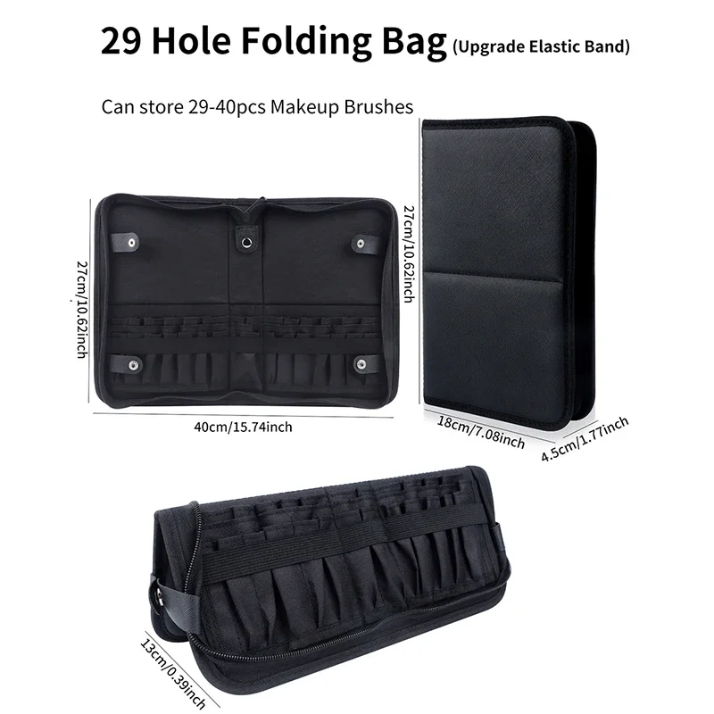 Bolsa dobrável para pincéis de - Travel Accessories Set avaliação e preço