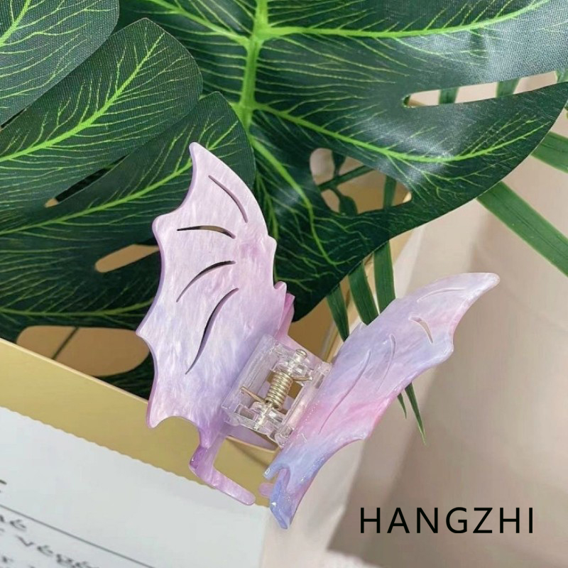 HANGZHI-Clipe de Cabelo Roxo p - Travel Accessories For Girls avaliação e preço