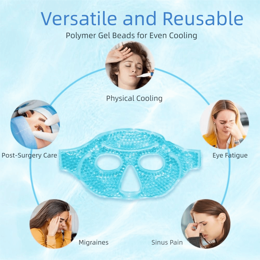 NOVO Compressa de Gel em Pérol - Travel Accessories Eye Mask avaliação e preço